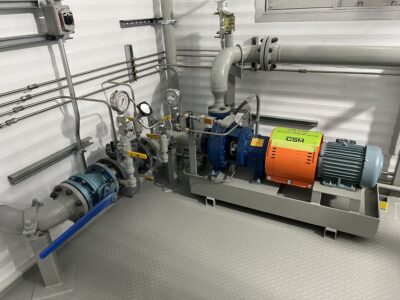 Pulse Oil Corp. custom built fit for purpose injection skid, possibly the most critical piece of equipment to the entire project